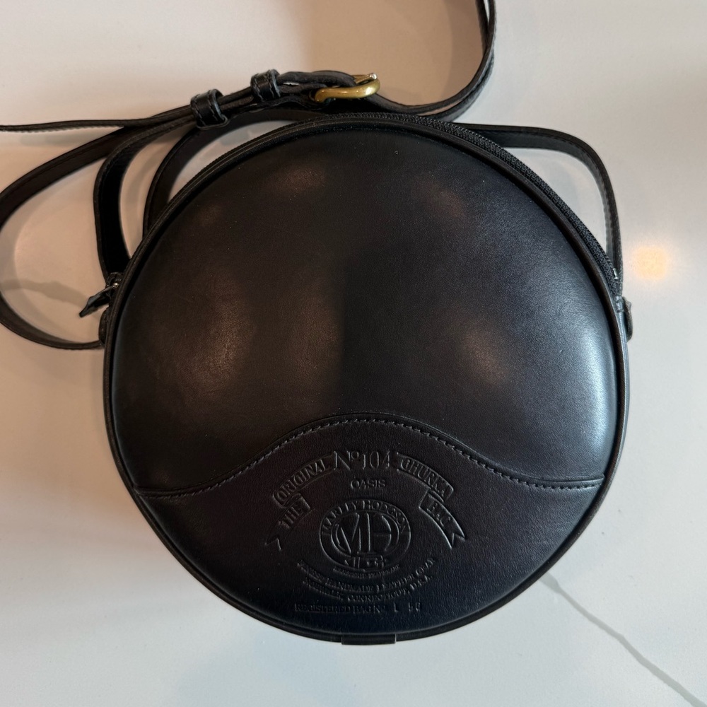 GHURKA- Vintage Oasis Bag 104-Marley Hodgson- Black Crossbody/ Shoulder Bag - Picture 2 of 12